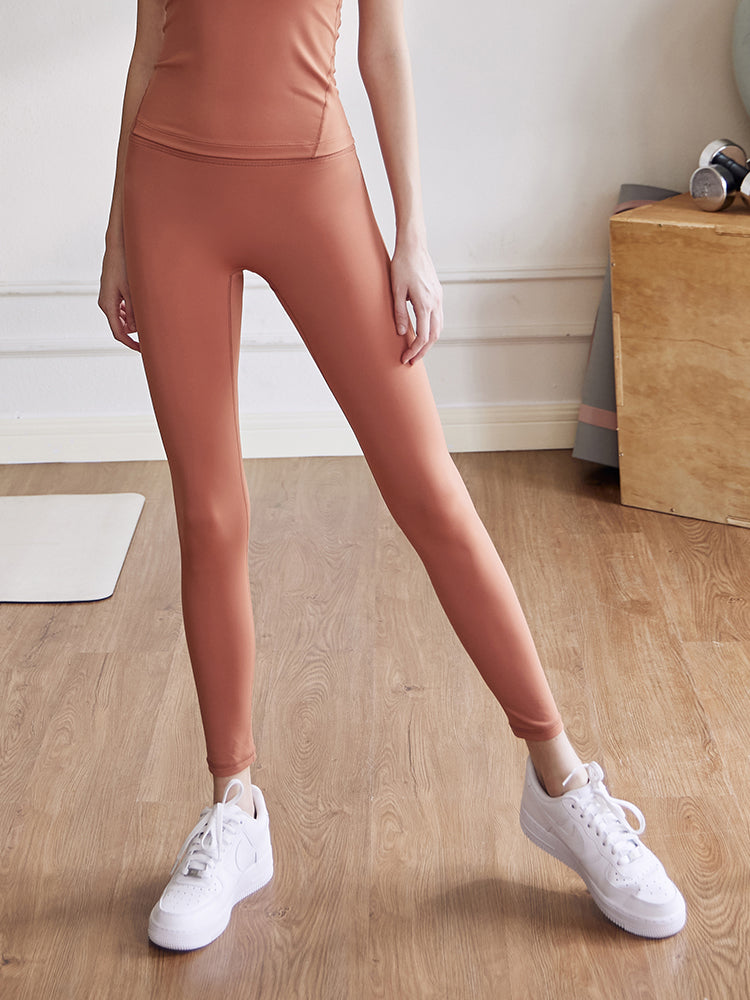 ハイウェスト 美脚 レギンス