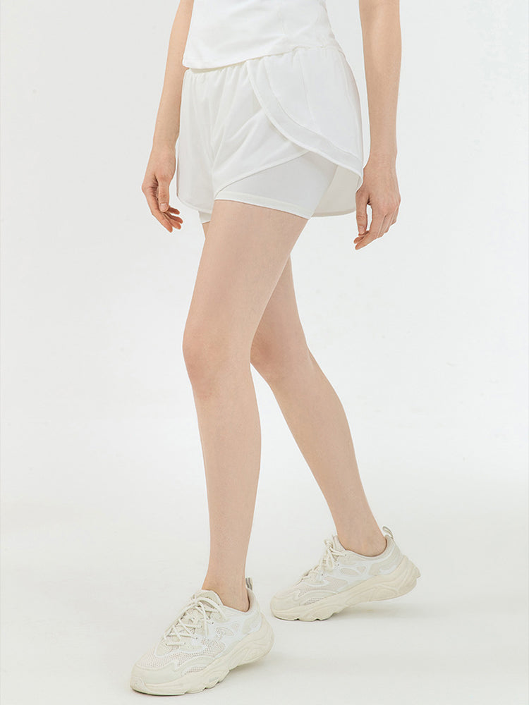 インナーレギンス付きショートパンツ
