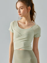 フロント交差 半袖