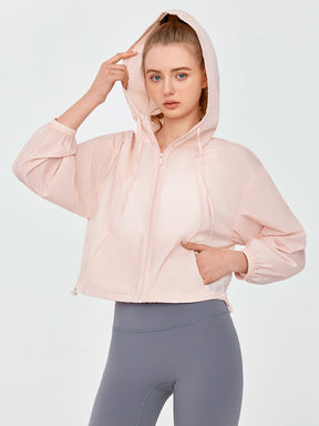 軽くて薄い UVカットパーカー  UPF50+紫外線対策