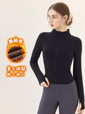 秋冬 裏起毛 ジャケット 長袖