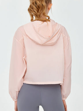 軽くて薄い UVカットパーカー  UPF50+紫外線対策