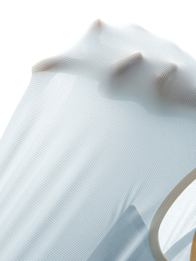 接触冷感 シームレス ミドルライズ ボクサーショーツ