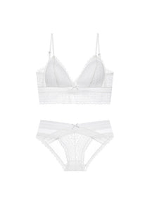 LIKEWILLOW Vネック 総レースブラセット