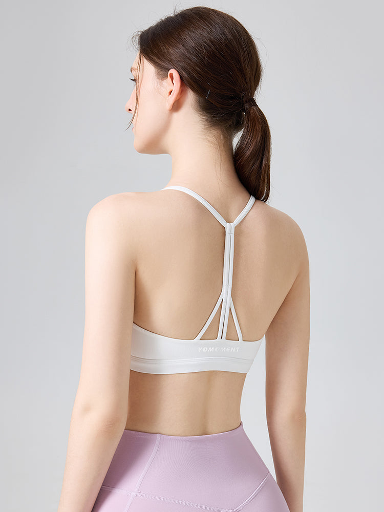 N66LYCRA®素材 美背 吸湿速乾 脇すっきり ヨガブラトップ