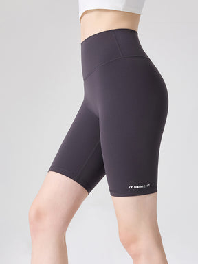 N66LYCRA®素材 ハイウエスト 美尻 ヨガショート丈レギンス