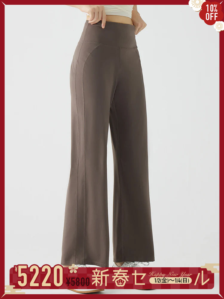 ゆったりシルエット ハイウエストレギンス