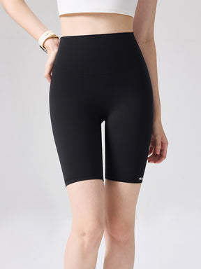 N66LYCRA®素材 ハイウエスト 美尻 ヨガショート丈レギンス