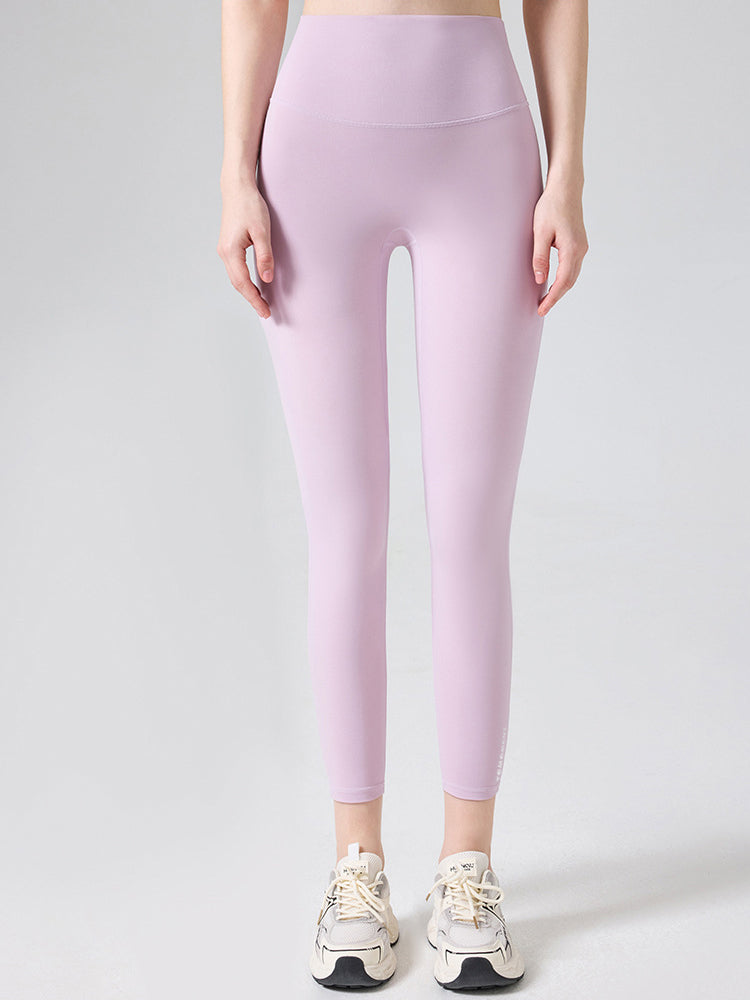 N66LYCRA®素材 ハイウエスト 7分丈ヨガレギンス