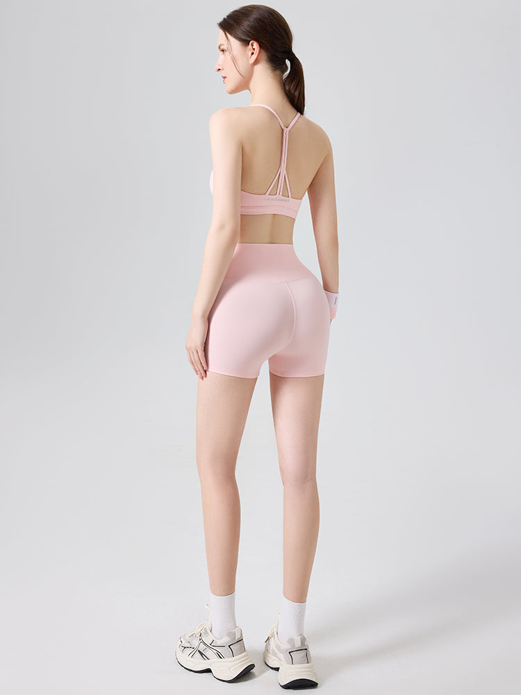 N66LYCRA®素材 美背 吸湿速乾 脇すっきり ヨガブラトップ