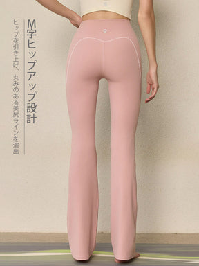 YoFlex™ 美尻 ハイウエスト フレアレギンス