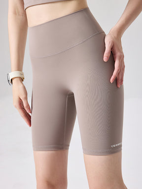 N66LYCRA®素材 ハイウエスト 美尻 ヨガショート丈レギンス