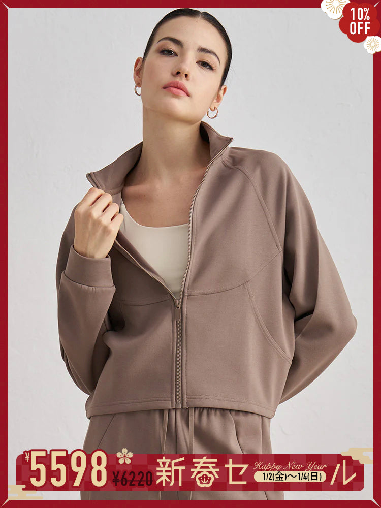 ルーズフィット パーカー ジップアップジャケット