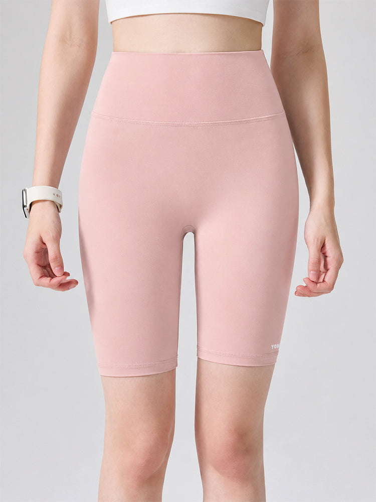 N66LYCRA®素材 ハイウエスト 美尻 ヨガショート丈レギンス