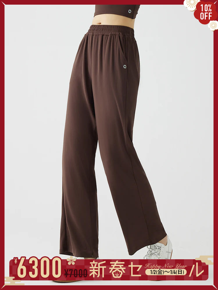 ベーシック ワイドパンツ ヒップアップ