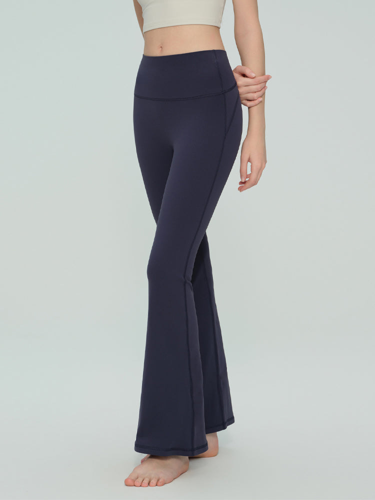 秋冬 裏起毛 美尻 フレアレギンス　