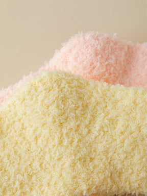 ソフトフラッフィーカップルソックス