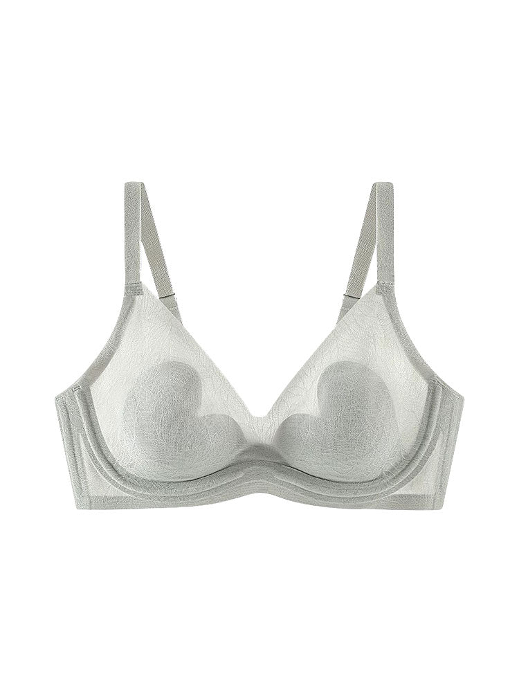 薄手パッド 蒸れないシームレスブラジャー