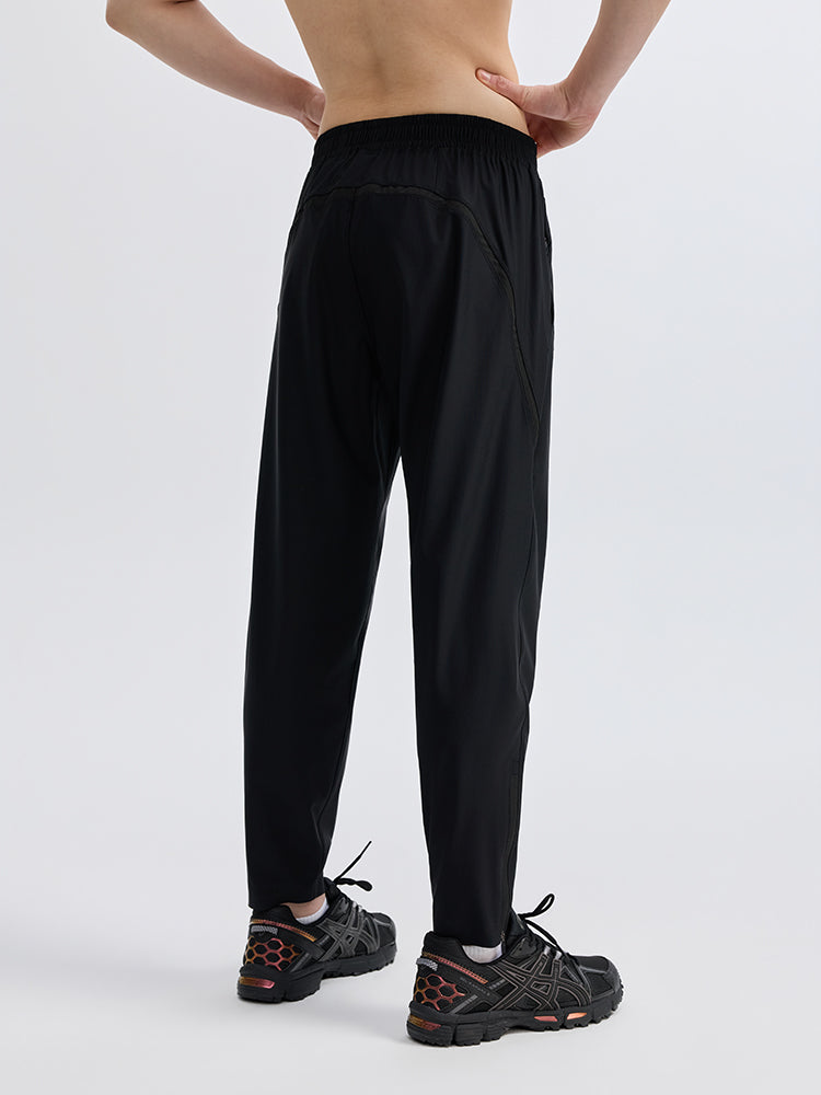 メンズ メッシュ ポケット付き ジョガーパンツ