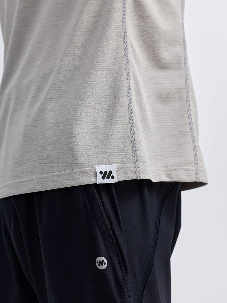 メンズ 吸湿速乾 クルーネック 半袖