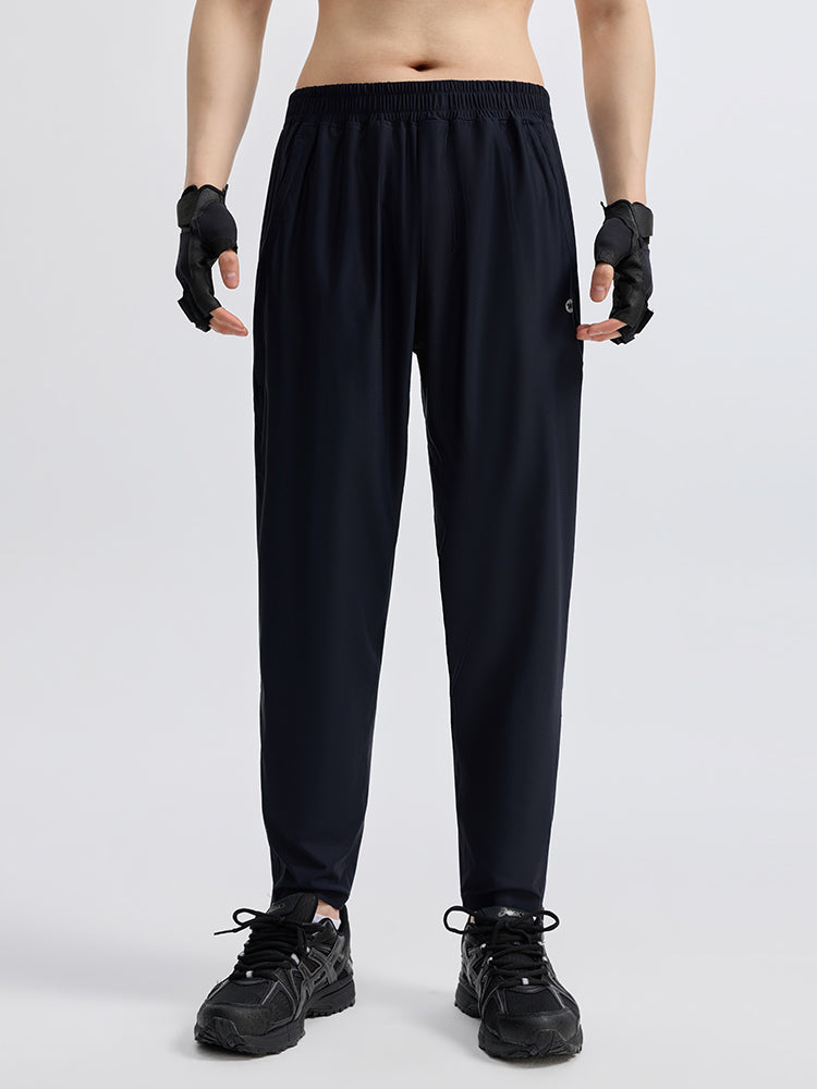 メンズ メッシュ ポケット付き ジョガーパンツ