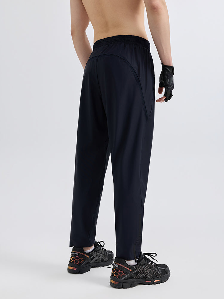 メンズ メッシュ ポケット付き ジョガーパンツ