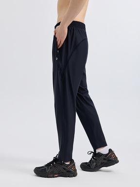 メンズ メッシュ ポケット付き ジョガーパンツ