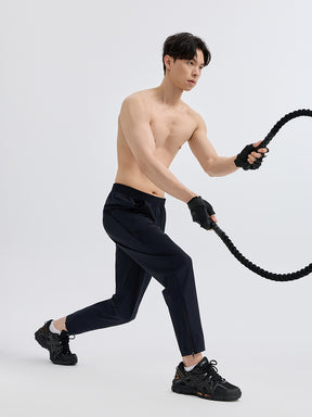 メンズ メッシュ ポケット付き ジョガーパンツ