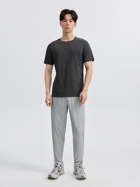 メンズ 吸湿速乾 クルーネック 半袖