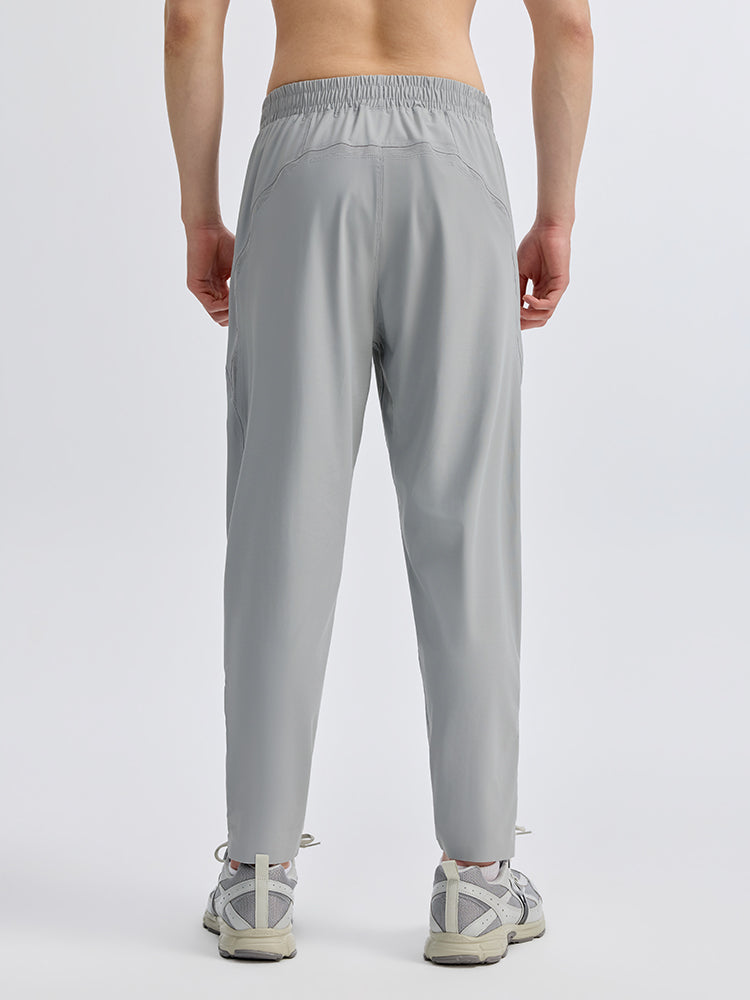 メンズ メッシュ ポケット付き ジョガーパンツ