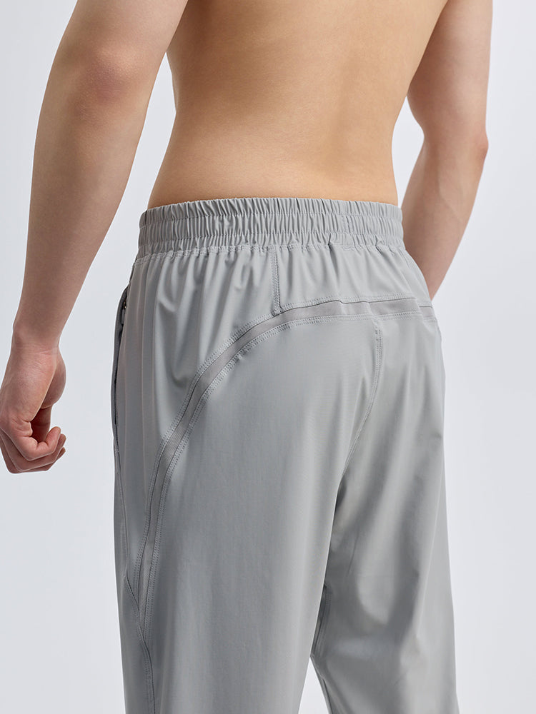 メンズ メッシュ ポケット付き ジョガーパンツ