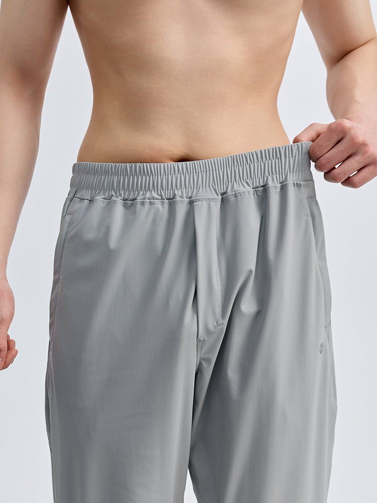 メンズ メッシュ ポケット付き ジョガーパンツ