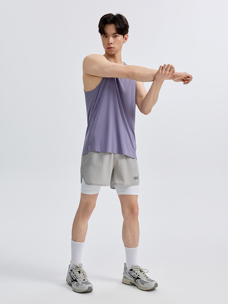 メンズ 7A抗菌 吸湿速乾 ノースリーブ