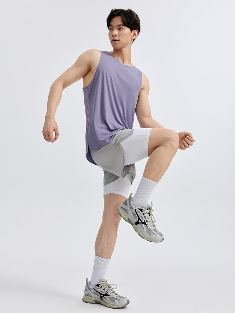 メンズ 7A抗菌 吸湿速乾 ノースリーブ