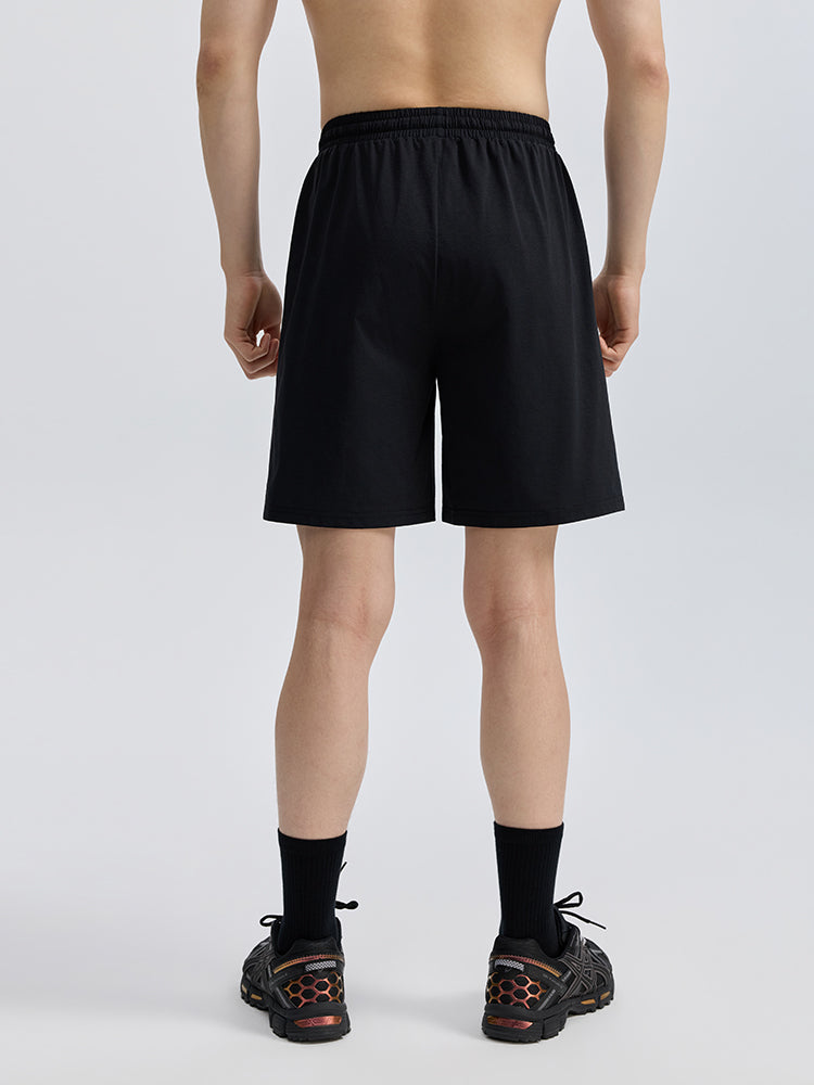 メンズ 4分丈 ポケット付き ショートパンツ