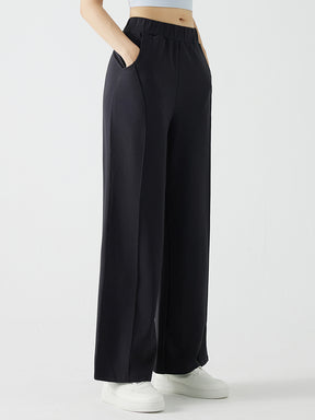 冬用 保温 ゆったり ワイドパンツ 裏起毛