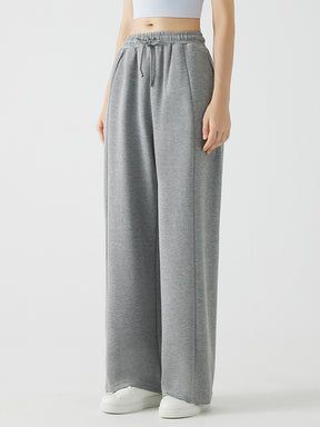 ソフトタッチ スウェットワイドパンツ