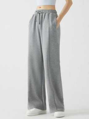 ソフトタッチ スウェットワイドパンツ