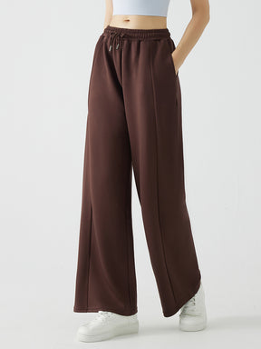 ソフトタッチ スウェットワイドパンツ