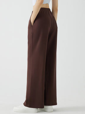 ソフトタッチ スウェットワイドパンツ