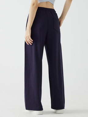 ソフトタッチ スウェットワイドパンツ