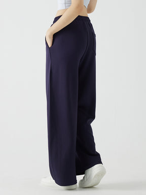 ソフトタッチ スウェットワイドパンツ