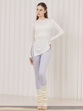 LYCRA®抗菌加工 ヒアルロン酸加工 美尻 レギンス　