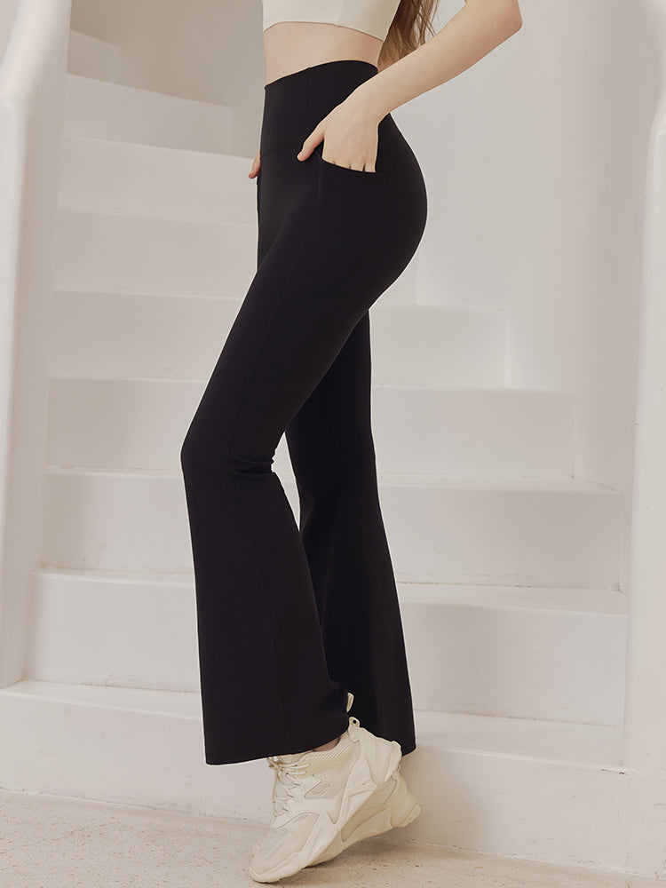 LYCRA® シームレス レギンス ポケット付き