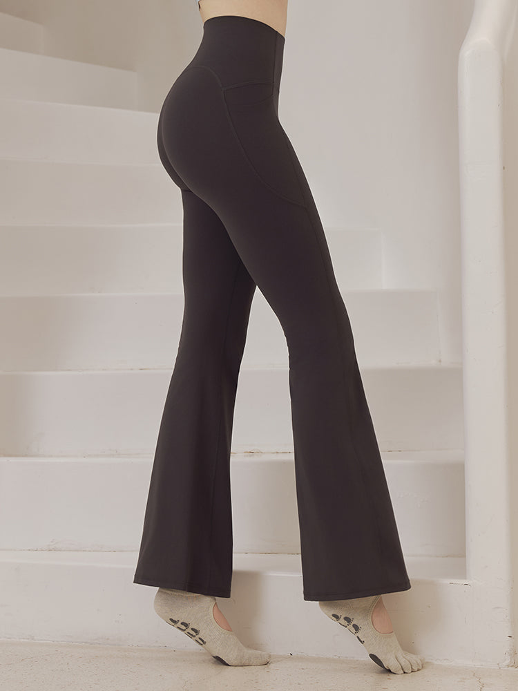 LYCRA® シームレス レギンス ポケット付き