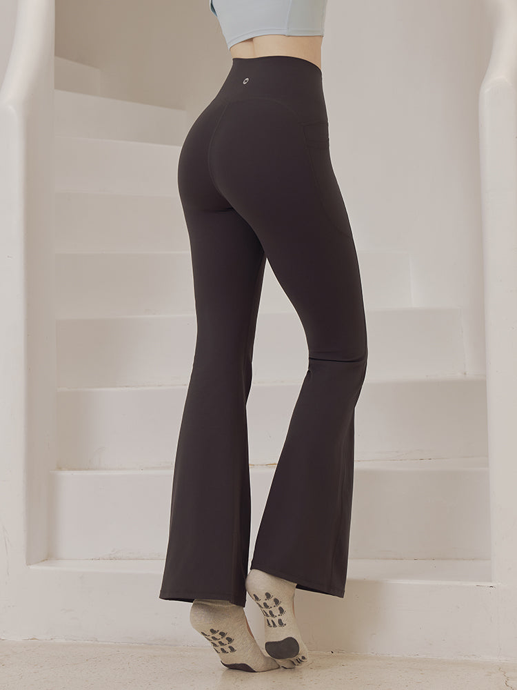 LYCRA® シームレス レギンス ポケット付き