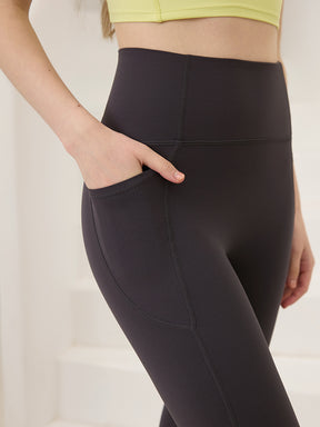 LYCRA® シームレス レギンス ポケット付き
