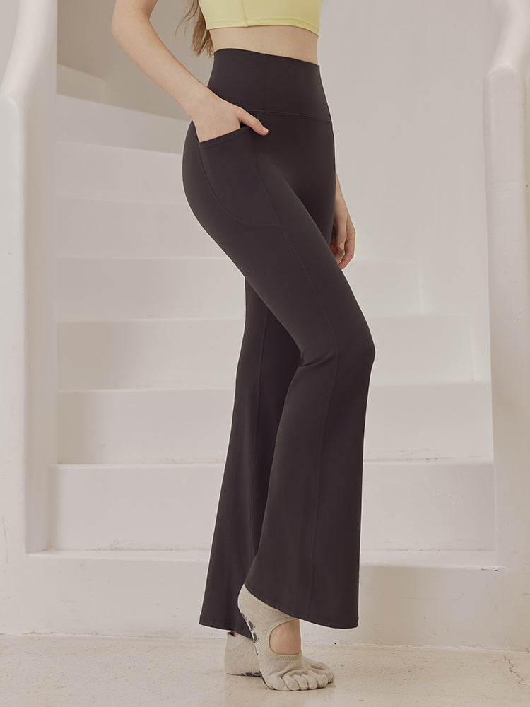 LYCRA® シームレス レギンス ポケット付き