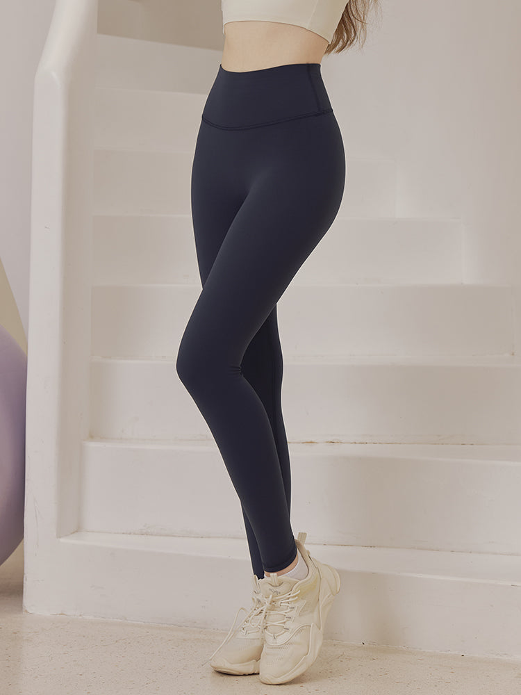 秋冬 裏起毛 ハイウエストレギンス