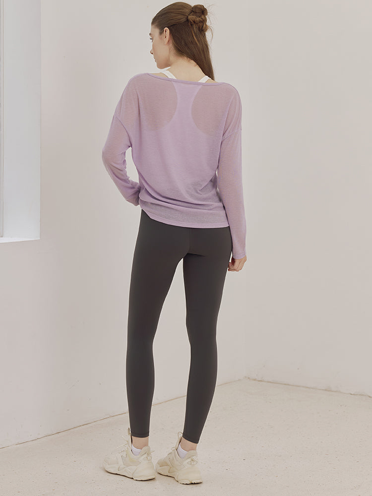 LYCRA®抗菌加工 ヒアルロン酸加工 美尻 レギンス　